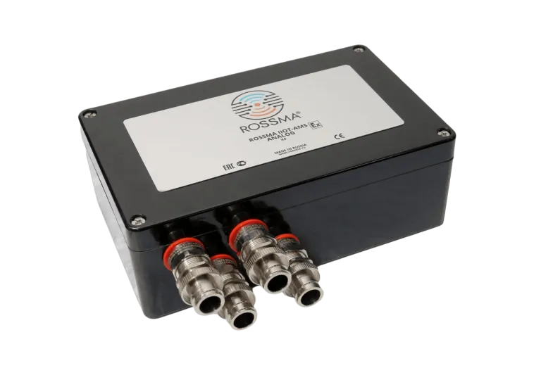 Автономный измеритель-коммутатор ROSSMA® IIOT-AMS ANALOG Ex X4