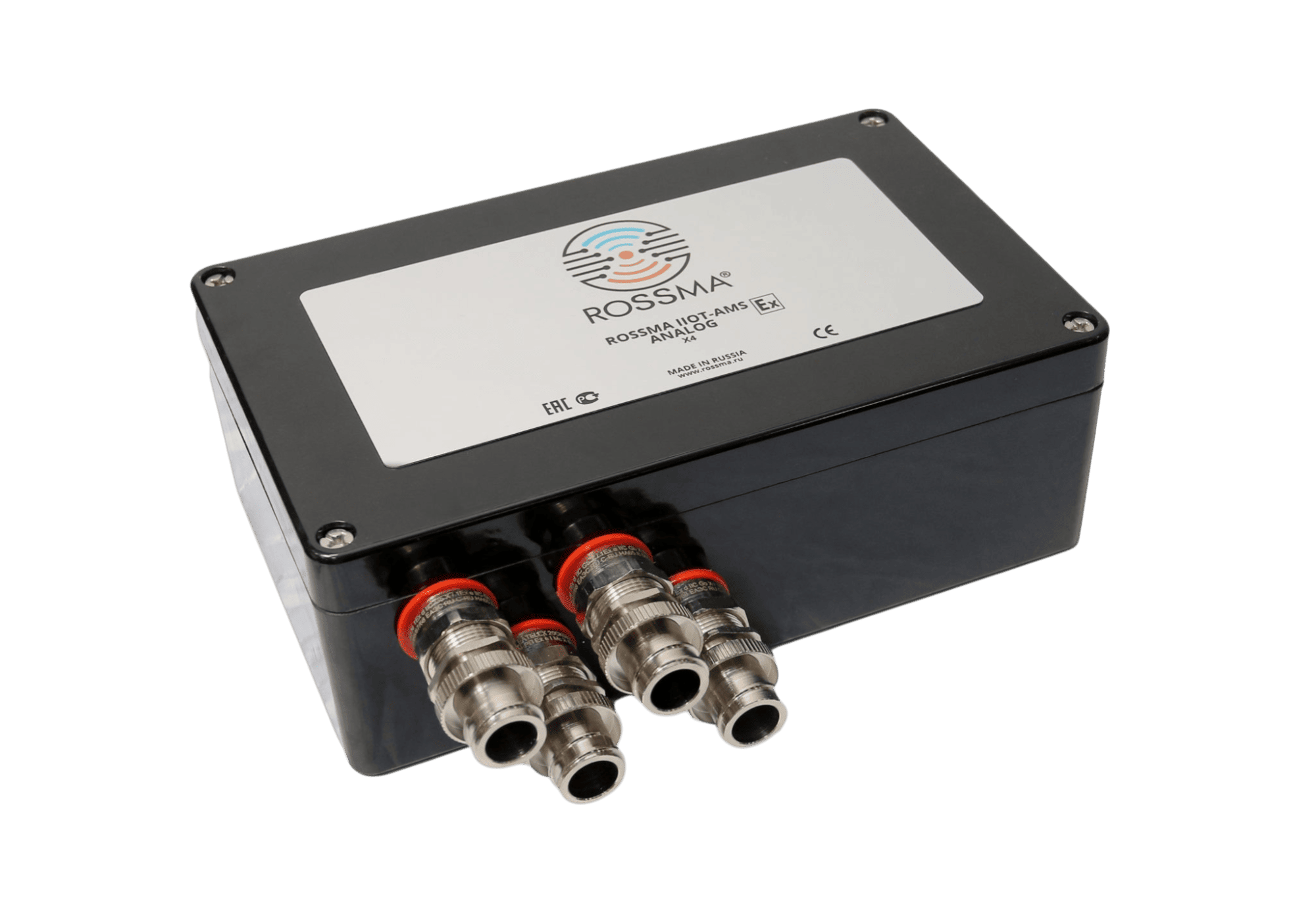 Автономный измеритель-коммутатор ROSSMA® IIOT-AMS ANALOG Ex X4