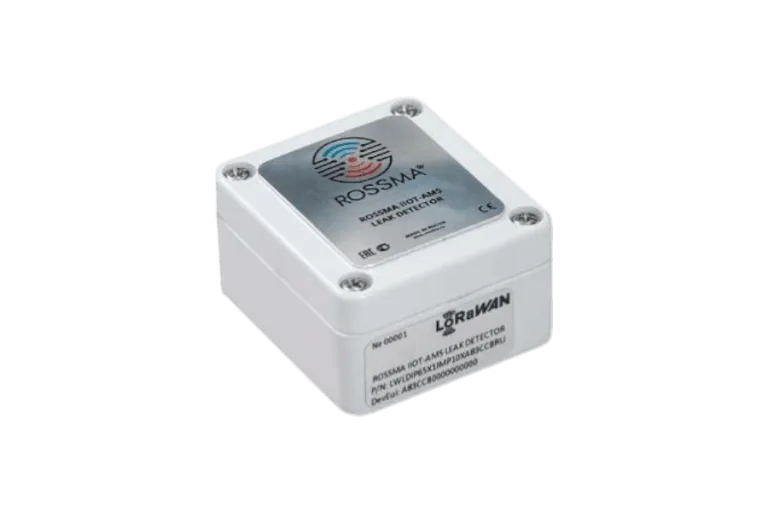 Автономный измеритель-коммутатор ROSSMA® IIOT-AMS Leak Detector (Датчик протечки)