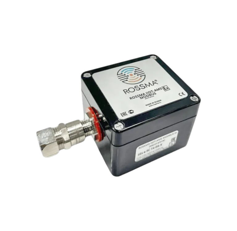 Измеритель-коммутатор ROSSMA® IIOT-AMS MODBUS Ex Stand alone