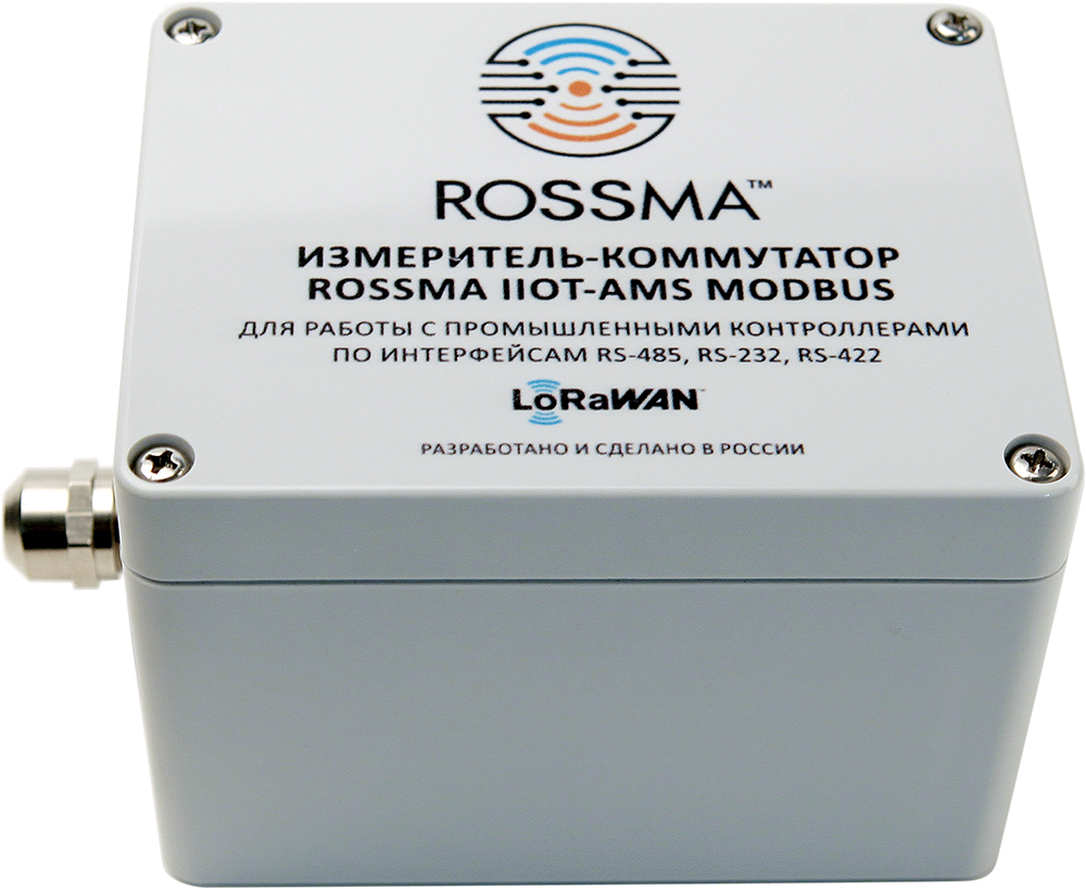 ROSSMA® IIOT-AMS Modbus Measuring and switching dev