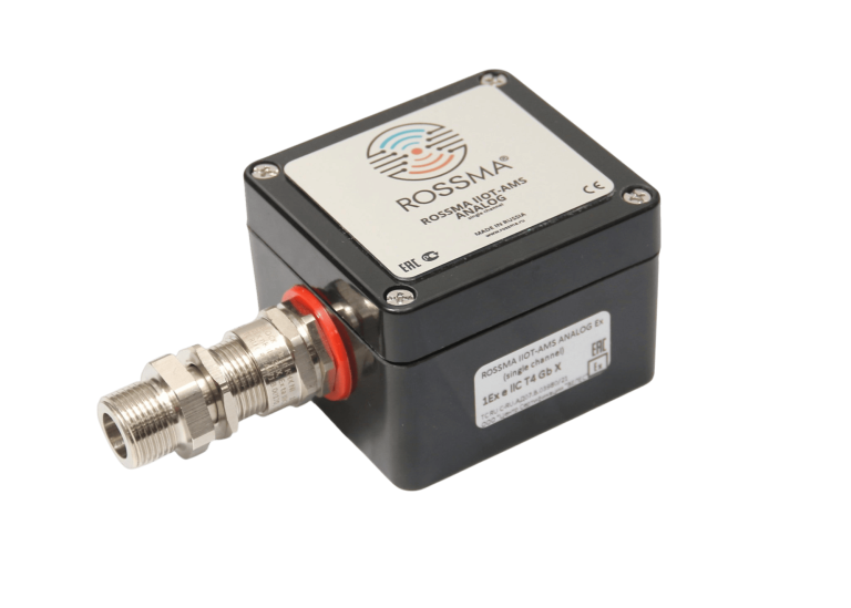 Автономды өлшеу-коммутациялық құрылғы ROSSMA® IIOT-AMS ANALOG Ex Single Channel