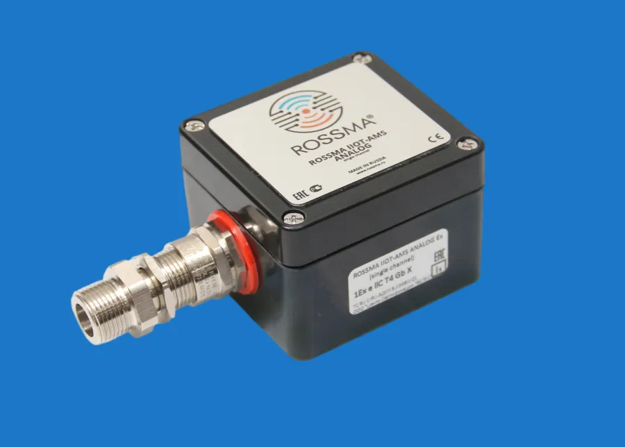 Autonomous Measuring and Switching Device ROSSMA® IIOT-AMS ANALOG Ex Single Channel