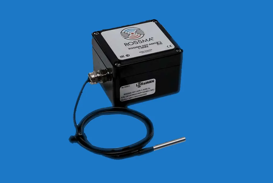 Autonomous Switching Device ROSSMA® IIOT-AMS 1-Wire Ex (Temperature Sensor)