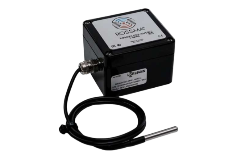 Автономды коммутациялық құрылғы ROSSMA® IIOT-AMS 1-Wire Ex (температура датчигі)