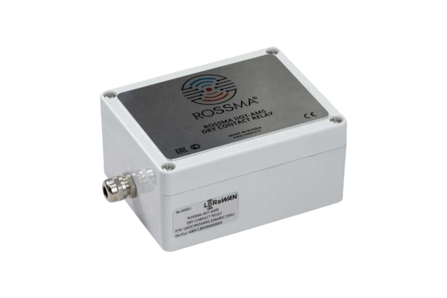 Kommutatsiya qurilmasi ROSSMA® IIOT-AMS Dry Contact Relay