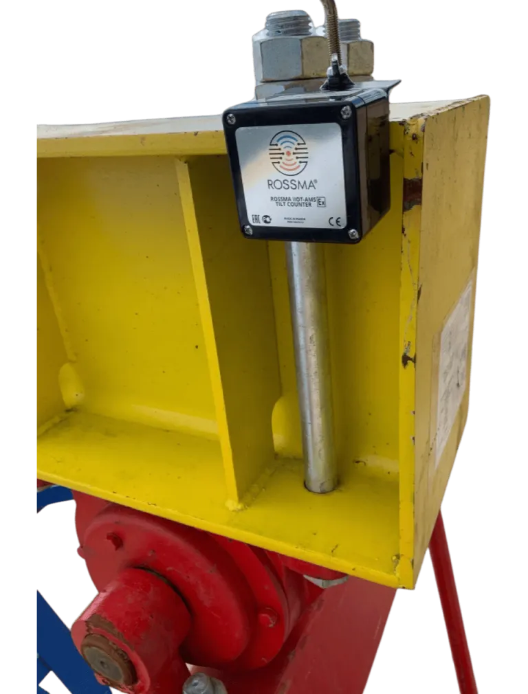 Автономный измеритель-коммутатор ROSSMA® IIOT-AMS TILT COUNTER Ex (Счетчик наклонов)