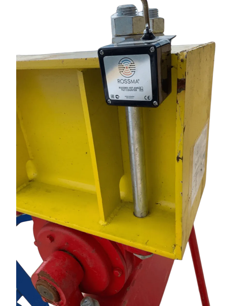 Автономный измеритель-коммутатор ROSSMA® IIOT-AMS TILT COUNTER Ex (Счетчик наклонов)