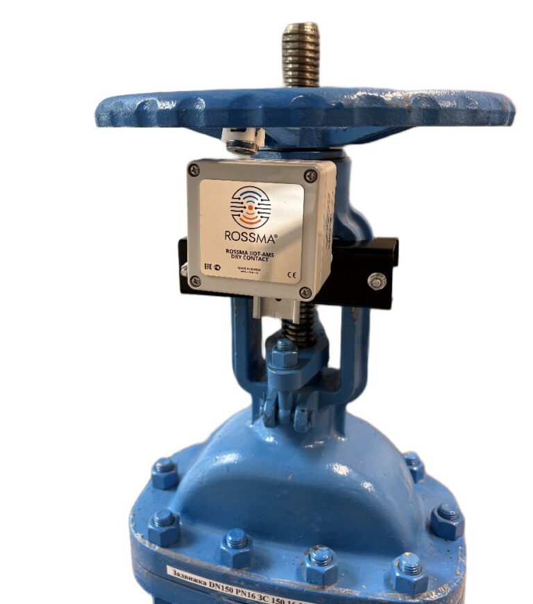 Dispositif autonome de mesure et de commutation ROSSMA® IIOT-AMS Dry Contact VPM (Moniteur de position de vanne)