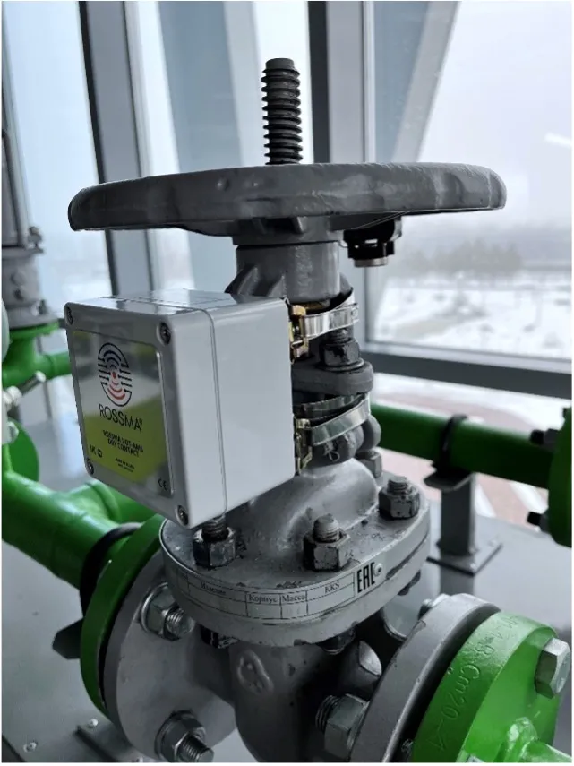 Коммутатор ROSSMA IIOT-AMS Dry Contact VPM для автономного контроля запорно-регулирующей арматуры