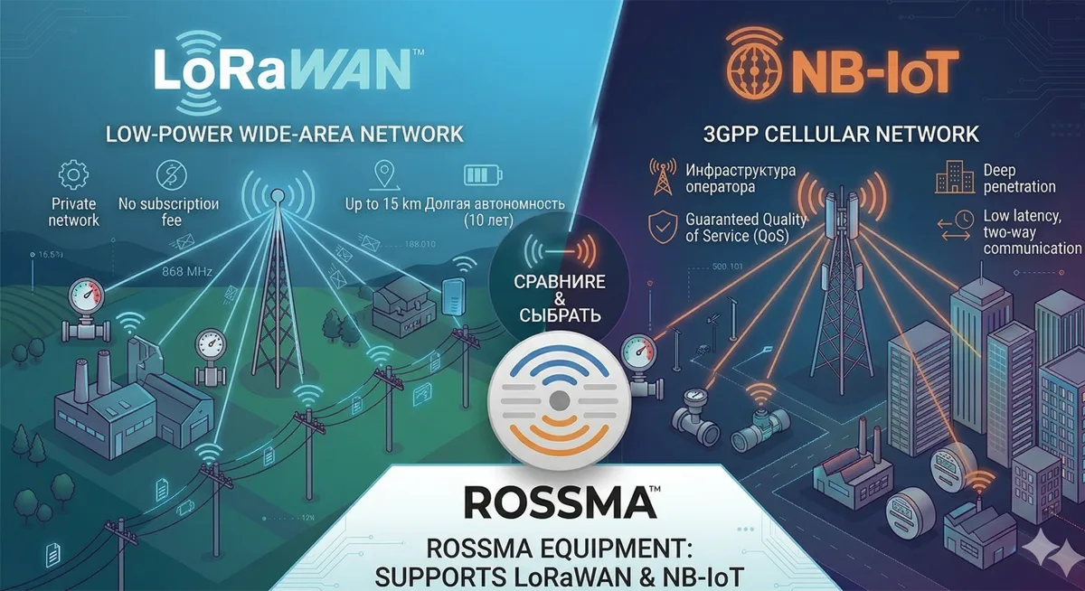 LoRaWAN vs NB-IoT : quelle technologie choisir pour IoT industriel