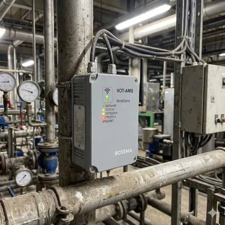 ROSSMA IIOT-AMS MeshSens — Ko’p qavatli uylar muhandislik tizimlarini Mesh monitoring